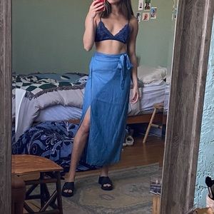 Capulet Wrap Midi Skirt